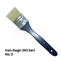 Van Gogh - Van Gogh 363 Seri Beyaz Kıl Vernik Fırçası (1)