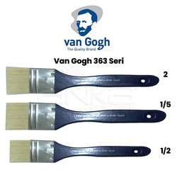 Van Gogh - Van Gogh 363 Seri Beyaz Kıl Vernik Fırçası