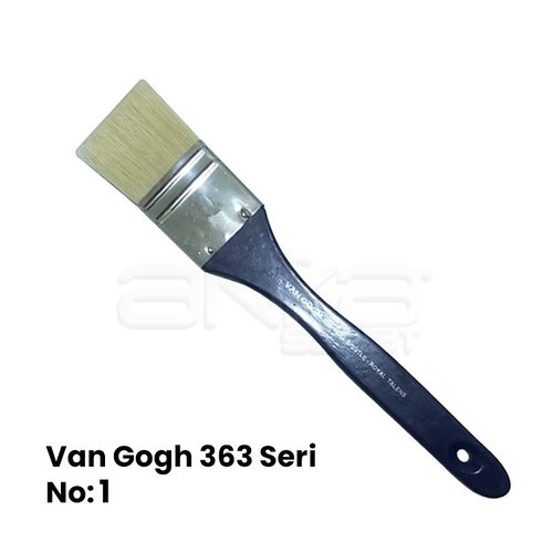 Van Gogh 363 Seri Beyaz Kıl Vernik Fırçası