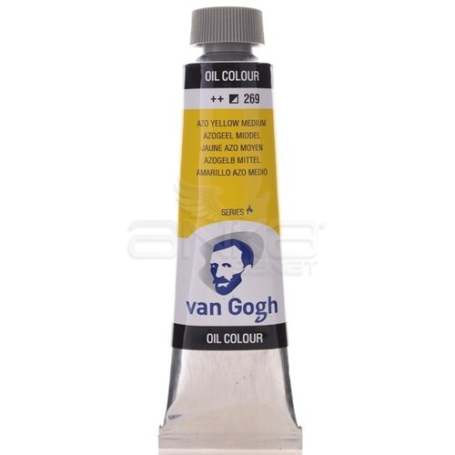 Van Gogh 40ml Yağlı Boya Seri:1 No:269 Azo Yellow M - 269 Azo Yellow M