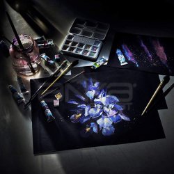 Van Gogh Siyah Sulu Boya Bloğu 360g 12 Yaprak A3 - Thumbnail