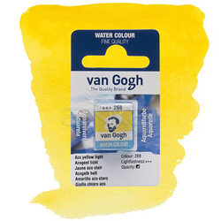 Van Gogh - Van Gogh Tablet Sulu Boya Yedek Azo Yellow Light 268