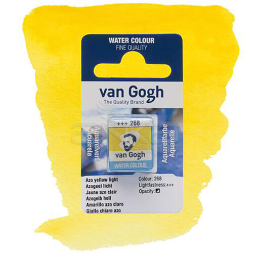 Van Gogh Tablet Sulu Boya Yedek Azo Yellow Light 268 - 268 Azo Yellow Light
