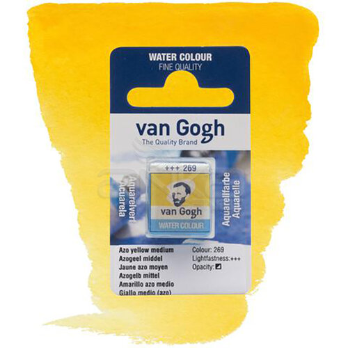 Van Gogh Tablet Sulu Boya Yedek Azo Yellow M 269 - 269 Azo Yellow M
