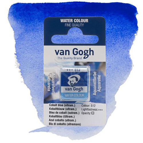 Van Gogh Tablet Sulu Boya Yedek Cobalt Blue Ultram 512 - 512 Cobalt Blue Ultram