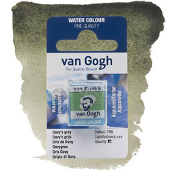 Van Gogh - Van Gogh Tablet Sulu Boya Yedek Davys Grey 748