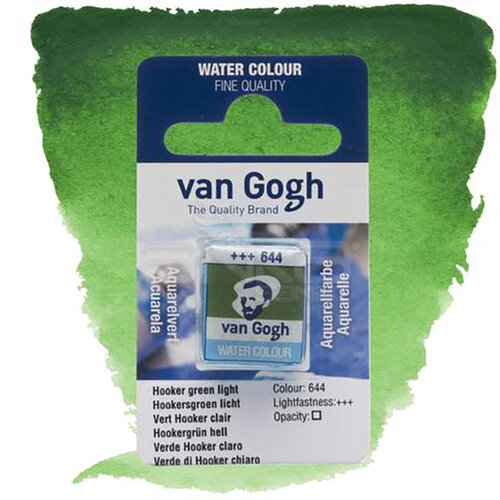 Van Gogh Tablet Sulu Boya Yedek Hooker Green Light 644 - 644 Hooker Green Light