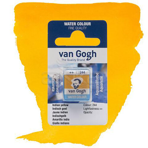 Van Gogh Tablet Sulu Boya Yedek İndian Yellow 244 - 244 İndian Yellow