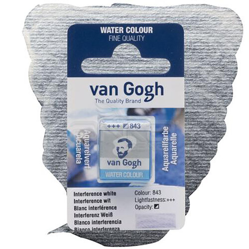 Van Gogh Tablet Sulu Boya Yedek İnterference White 843 - 843 İnterference White