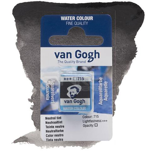 Van Gogh Tablet Sulu Boya Yedek Neutral Tint 715 - 715 Neutral Tint