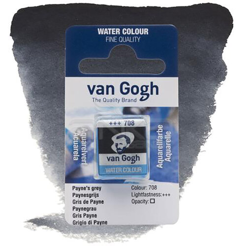 Van Gogh Tablet Sulu Boya Yedek Paynes Grey 708 - 708 Paynes Grey