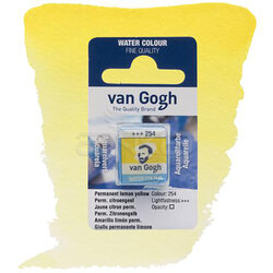 Van Gogh - Van Gogh Tablet Sulu Boya Yedek Perm Lemon Yellow 254