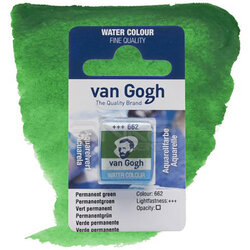 Van Gogh - Van Gogh Tablet Sulu Boya Yedek Permanent Green 662