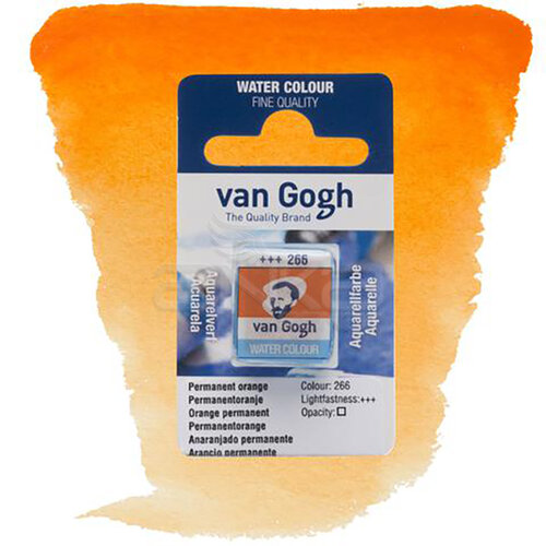 Van Gogh Tablet Sulu Boya Yedek Permanent Orange 266 - 266 Permanent Orange