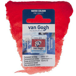 Van Gogh - Van Gogh Tablet Sulu Boya Yedek Permanent Red D 371