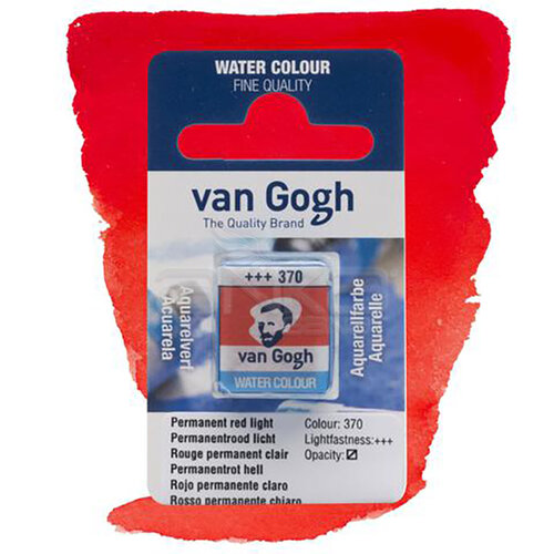 Van Gogh Tablet Sulu Boya Yedek Permanent Red L 370 - 370 Permanent Red L