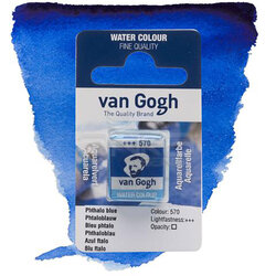 Van Gogh - Van Gogh Tablet Sulu Boya Yedek Phthalo Blue 570