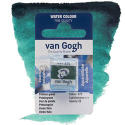 Van Gogh - Van Gogh Tablet Sulu Boya Yedek Phthalo Green 675