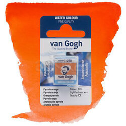 Van Gogh - Van Gogh Tablet Sulu Boya Yedek Pyrrole Orange 278
