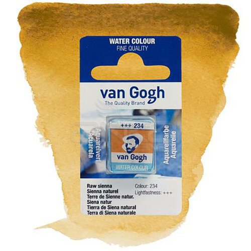 Van Gogh Tablet Sulu Boya Yedek Raw Sienna 234 - 234 Raw Sienna