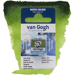 Van Gogh - Van Gogh Tablet Sulu Boya Yedek Sap Green 623