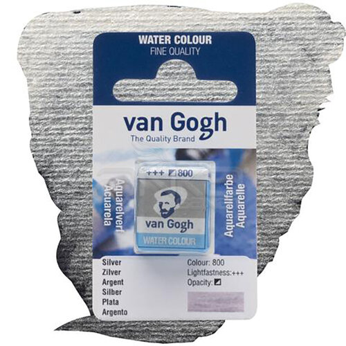 Van Gogh Tablet Sulu Boya Yedek Silver 800 - 800 Silver