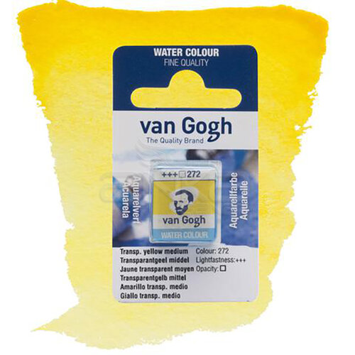 Van Gogh Tablet Sulu Boya Yedek Transp Yellow Medlum 272 - 272 Transp Yellow Medlum