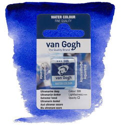 Van Gogh - Van Gogh Tablet Sulu Boya Yedek Ultramarine Deep 506