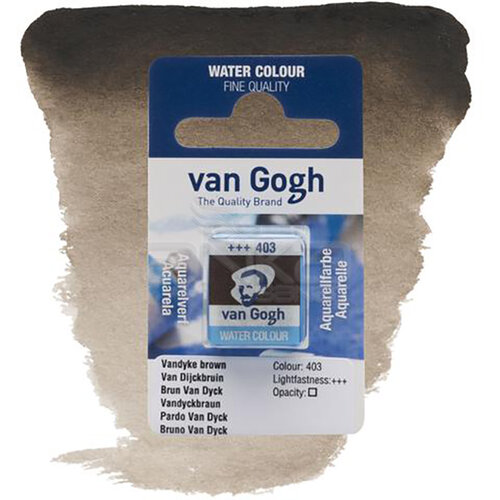 Van Gogh Tablet Sulu Boya Yedek Vandyke Brown 403 - 403 Vandyke Brown