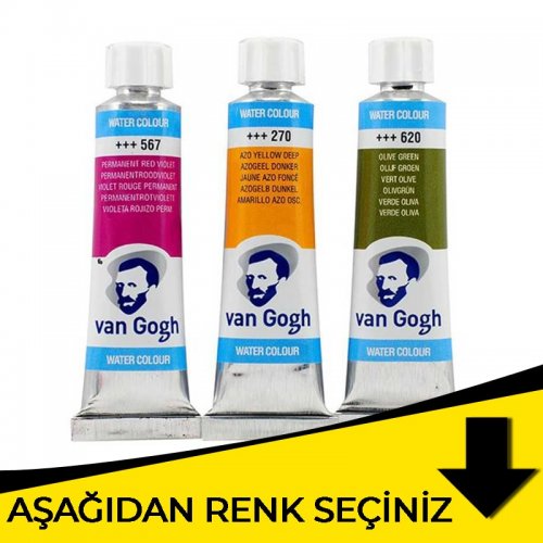 Van Gogh Tüp Sulu Boya 10ml Sarı Tonlar