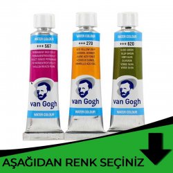 Van Gogh - Van Gogh Tüp Sulu Boya 10ml Yeşil Tonlar