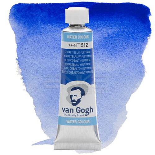 Van Gogh Tüp Sulu Boya 10ml Cobalt Blue Ultramarine 512 - 512 Cobalt Blue Ultramarine