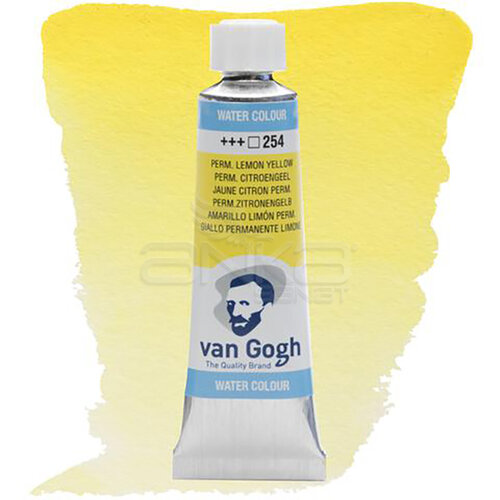 Van Gogh Tüp Sulu Boya 10ml Permanent Lemon Yellow 254 - 254 Permanent Lemon Yellow