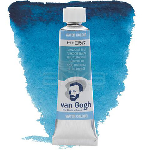 Van Gogh Tüp Sulu Boya 10ml Turquolse Blue 522 - 522 Turquolse Blue