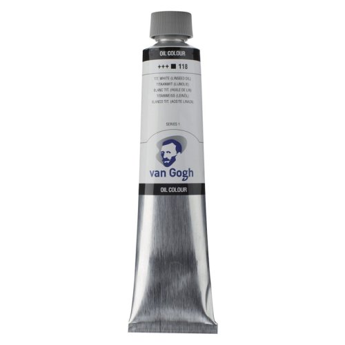 Van Gogh Yağlı Boya 200ml Seri:1 118 Titanium White (Linseed Oil)