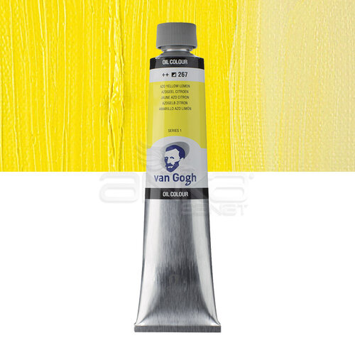 Van Gogh Yağlı Boya 200ml Seri:1 No:267 Azo Yellow Lemon - 267 Azo Yellow Lemon
