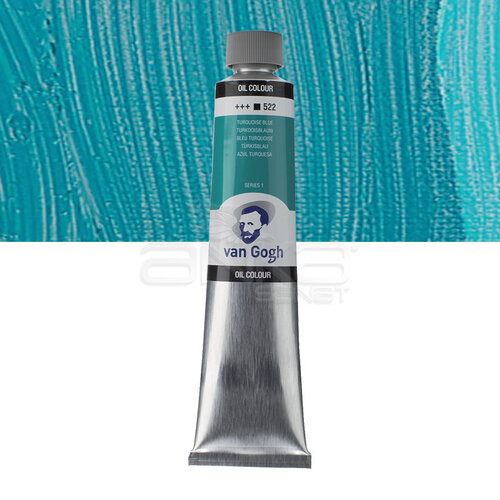 Van Gogh Yağlı Boya 200ml Seri:1 522 Turquise Blue - 522 Turquise Blue