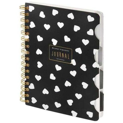 Victoria Journals Spiralli Defter A5 4 Ayraçlı 120 Yaprak (Çizgili, Noktalı, Düz Çizgisiz)