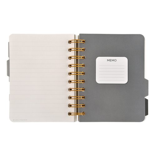 Victoria Journals Spiralli Defter A5 4 Ayraçlı 120 Yaprak (Çizgili, Noktalı, Düz Çizgisiz)