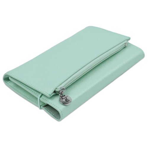 Victoria Journals Defter Zipco Flap Notebook 9x16cm Green