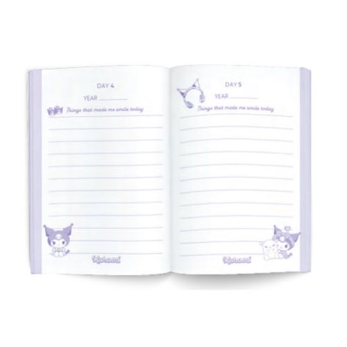Victoria Journals Kuromi 365 Gün Günlük 368 Sayfa 80g A7 Defter 525-1985