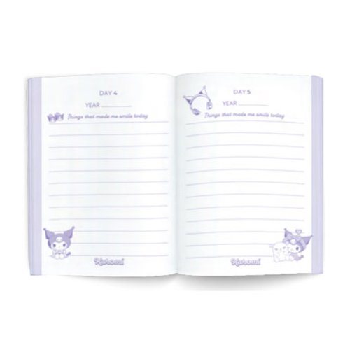 Victoria Journals Kuromi 365 Gün Günlük 368 Sayfa 80g A7 Defter 525-1988