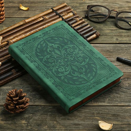 Victoria Journals Vintage Old Book Defter 14x20cm 80g Green