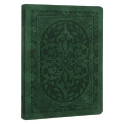 Victoria Journals Vintage Old Book Defter 14x20cm 80g Green - Thumbnail