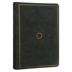 Zig - Victorias Journals 5 Yıllık Tarihsiz Ajanda Vintage Old Book 12x17cm 80gr 128yp Çiz Siyah 1184