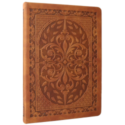 Victoria's Journals - Vintage Old Book Kahverengi Çizgili 160 Yaprak 14x20cm 110g