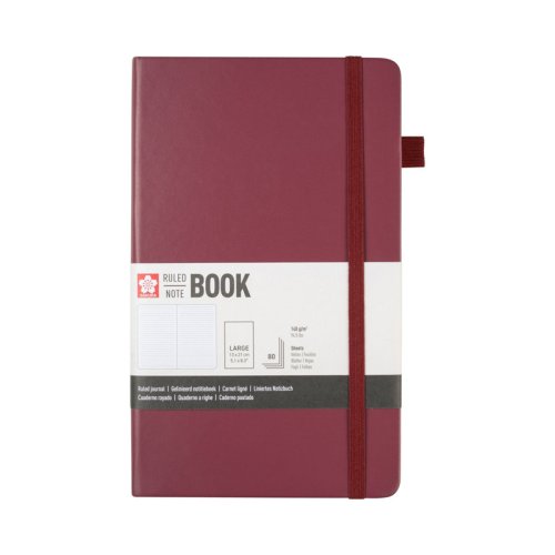 Sakura Sketch Book 140g 80 Yaprak 13x21cm Vişne Çizgili