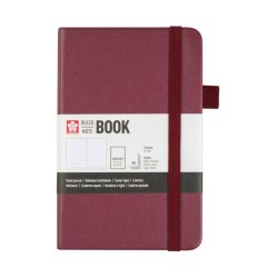 Sakura - Sakura Sketch Book 140g 80 Yaprak 9x14cm Vişne Çizgili