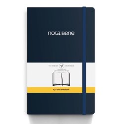 VICTORIAS - Victorias Journals Classic Esnek Kapak Defter 13x21cm 70g 400 Sayfa Çizgili Lacivert