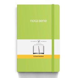 Victoria's Journals - Victorias Journals Classic Esnek Kapak Defter 13x21cm 70g 400 Sayfa Çizgili Lime Green